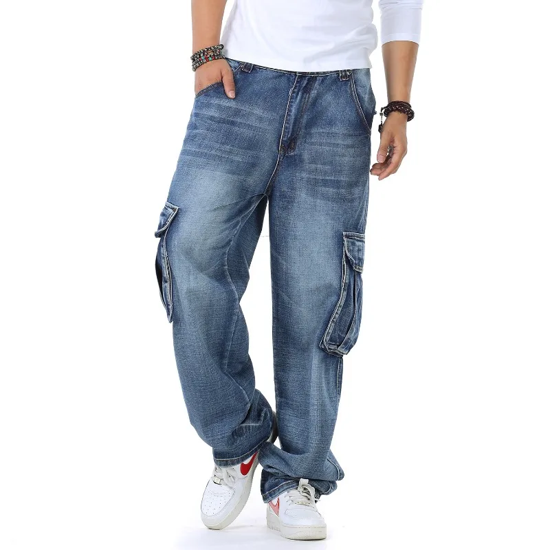 رجل فضفاض الجينز الربيع والخري - مراجعة Men'S Fashion For Fat Guys وسعره