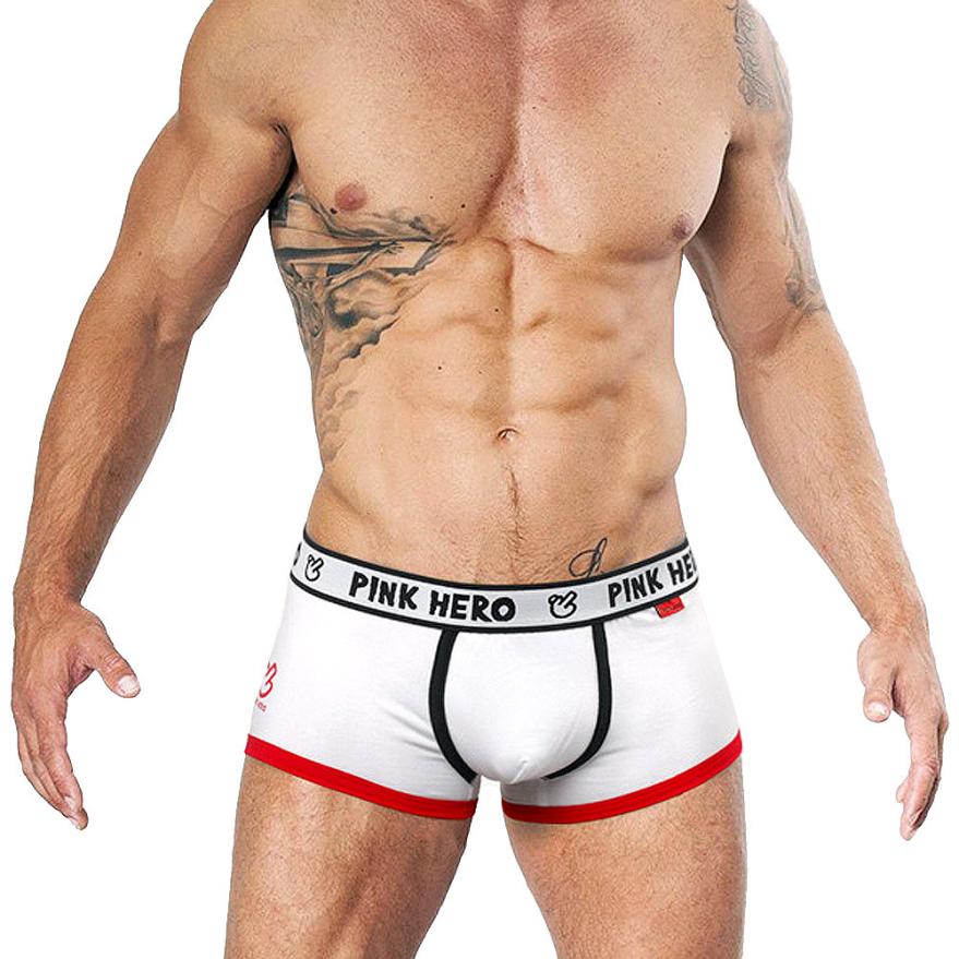 Pink Hero-شورت بوكسر رجالي ، م - مراجعة Men'S Fashion Underwear Brands وسعره