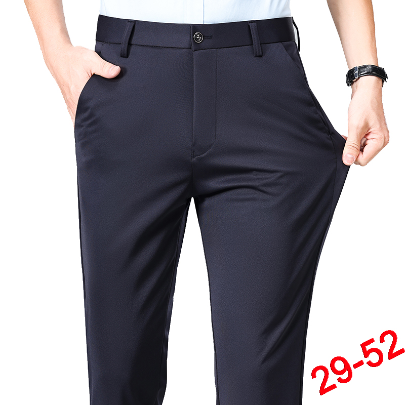 زائد حجم السراويل الرجال بدلة  - مراجعة Formal Trouser Stretch وسعره