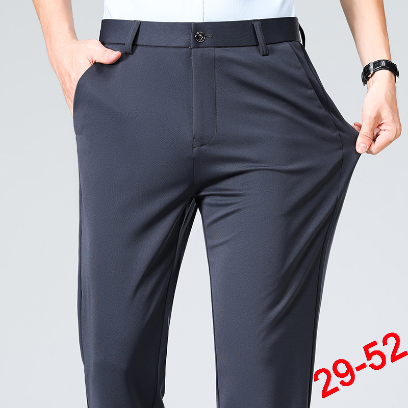 زائد حجم السراويل الرجال بدلة  - مراجعة Formal Trouser Stretch وسعره