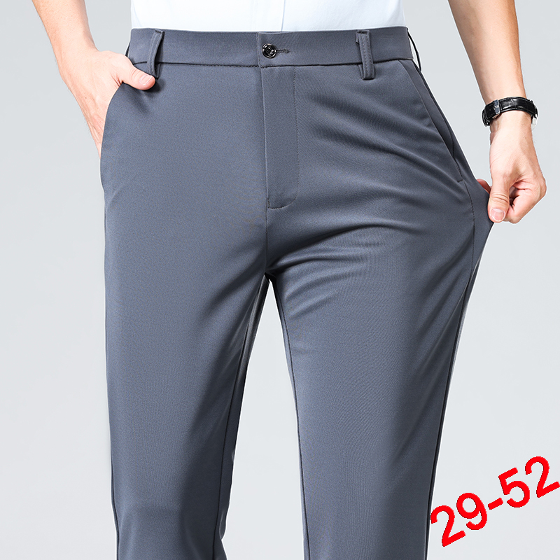زائد حجم السراويل الرجال بدلة  - مراجعة Formal Trouser Stretch وسعره
