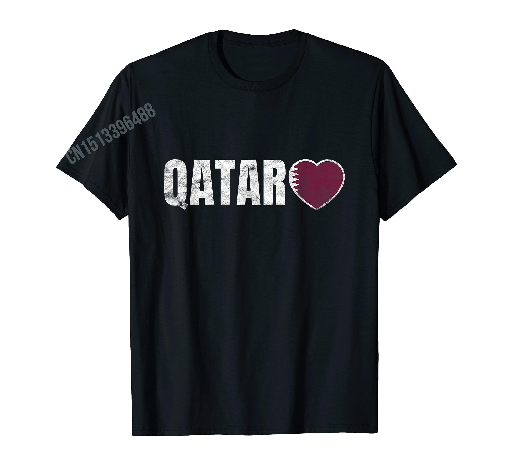تي شيرت بتصميم علم قطر وتراثه  - مراجعة Men'S Fashion Qatar وسعره