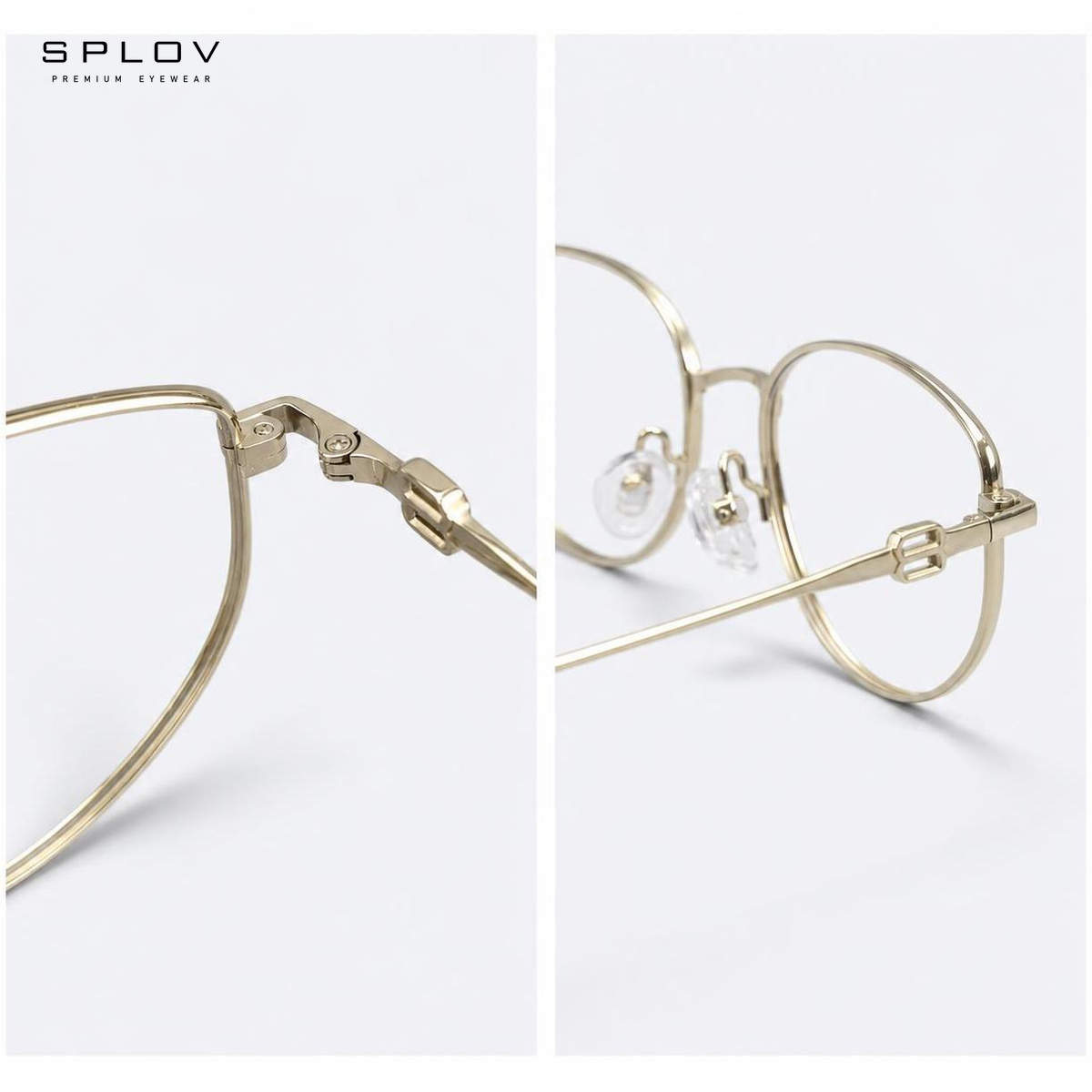 إطارات نظارات معدنية عتيقة الط - مراجعة Men'S Fashion Non Prescription Glasses وسعره