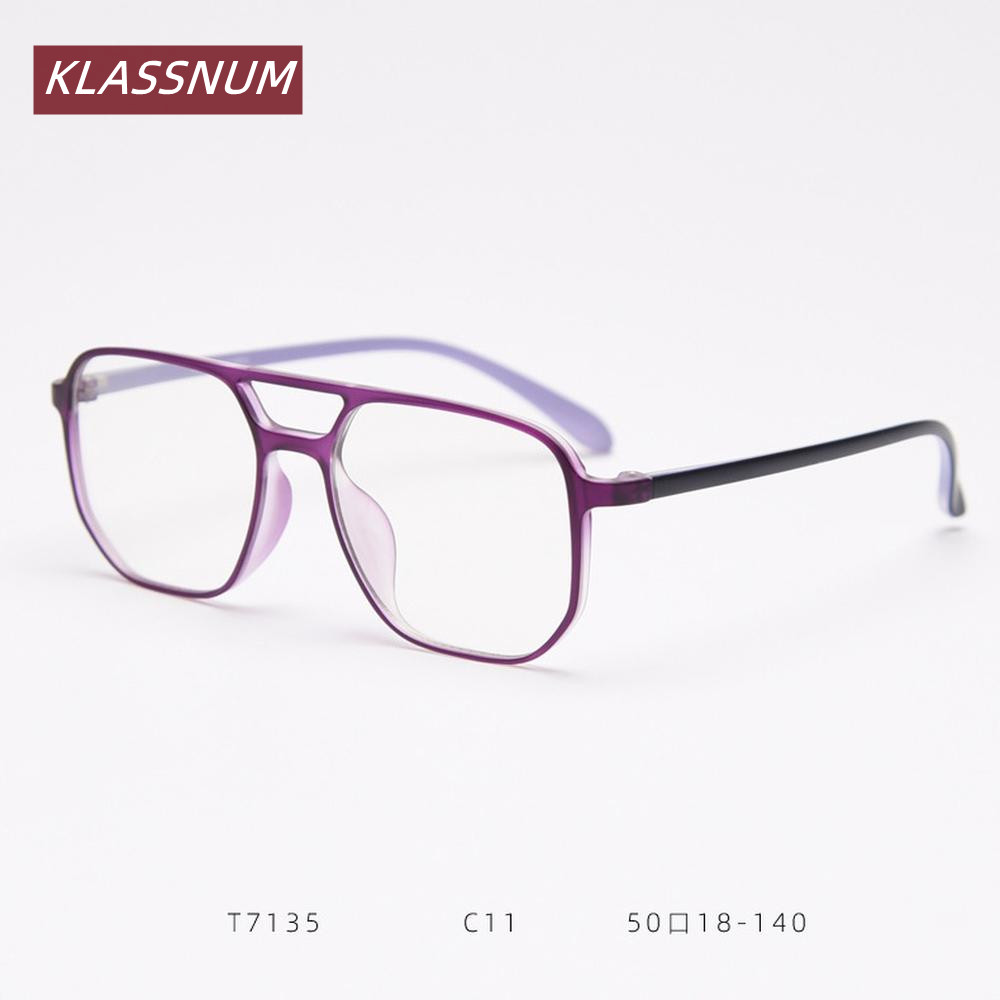 إطار نظارات مربع بجسر مزدوج من - مراجعة Men'S Fashion Non Prescription Glasses وسعره