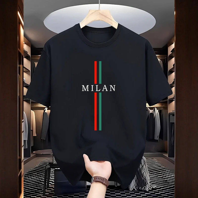 الصيف ميلان موضة الرجال تي شير - مراجعة Milan Men'S Fashion وسعره