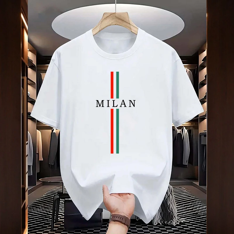 الصيف ميلان موضة الرجال تي شير - مراجعة Milan Men'S Fashion وسعره