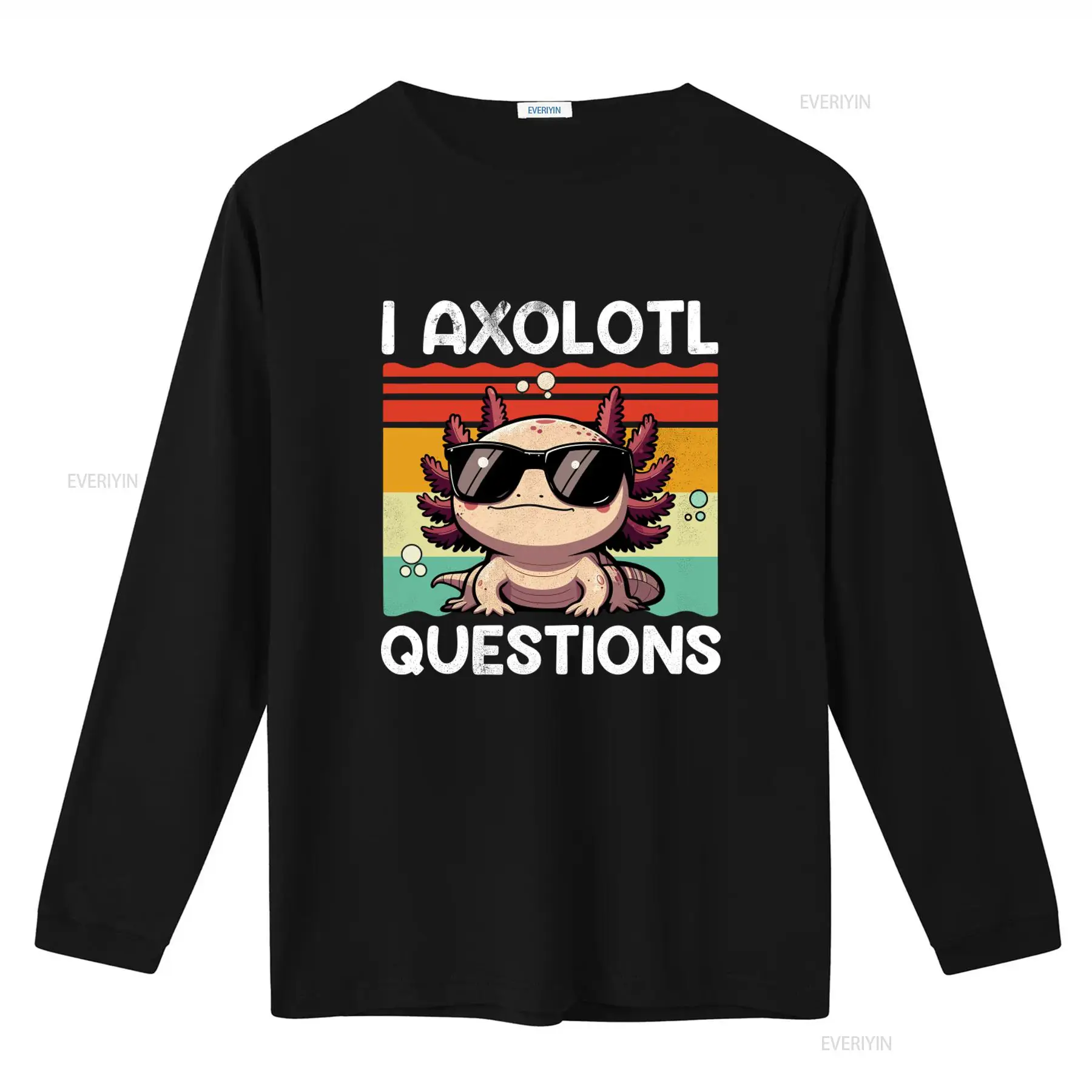 تي شيرت ريترو فينتاج I Axolotl - مراجعة Men'S Fashion Questions وسعره