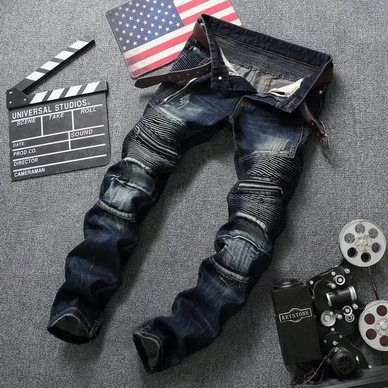 فاسق الشارع نمط ممزق نحيل الجي - مراجعة Skinny Jeans Ripped وسعره