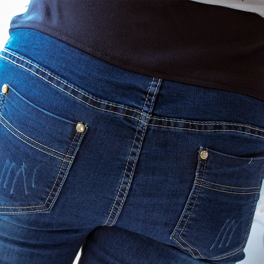 بنطلون جينز ضيق للحوامل من الق - مراجعة Skinny Jeans Ripped وسعره