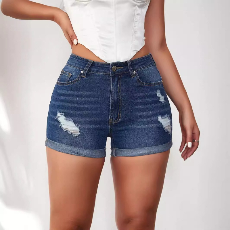 النساء الجينز عالية الخصر السر - مراجعة Skinny Jeans Ripped وسعره