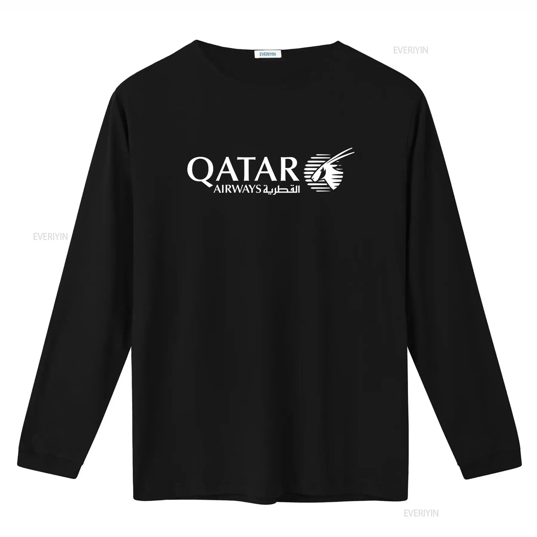 تي شيرت رجالي أزرق داكن بشعار  - مراجعة Men'S Fashion Qatar وسعره